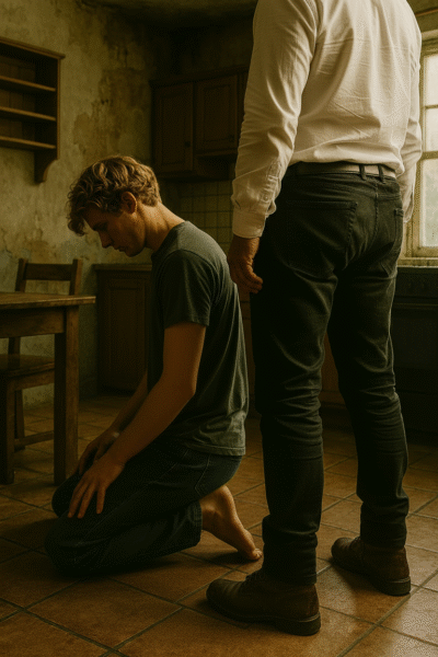 He says 'kneel' you drop